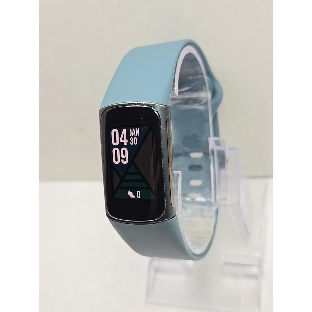 Fitbit Charge 5 Fitness Tracker GPS SpO2 Sleep Monitor Activity W/ Charger Watch